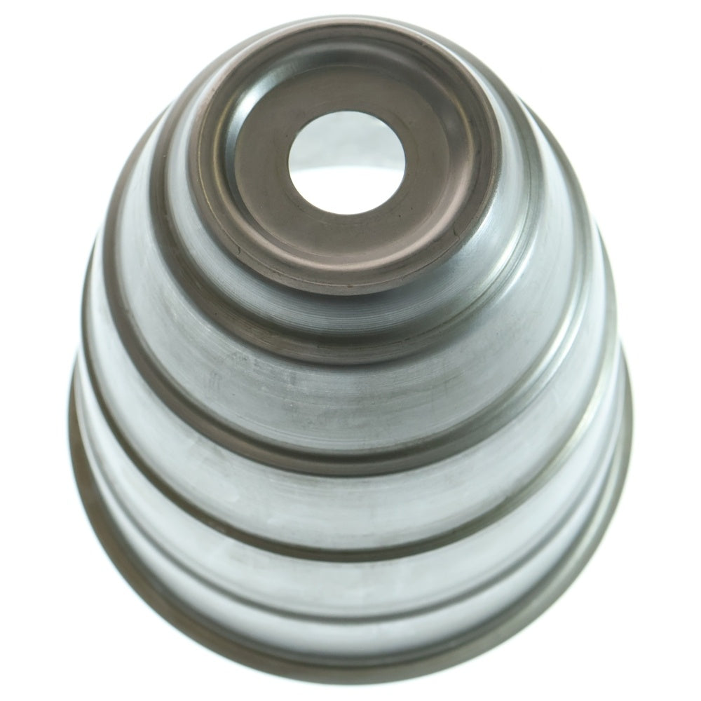 m&m(エムアンドエム) ×MASSES POT TYPE 1 - Chrysails STEEL / MEDIUM マシス クリサリス 鉄鉢 ポット シルバー