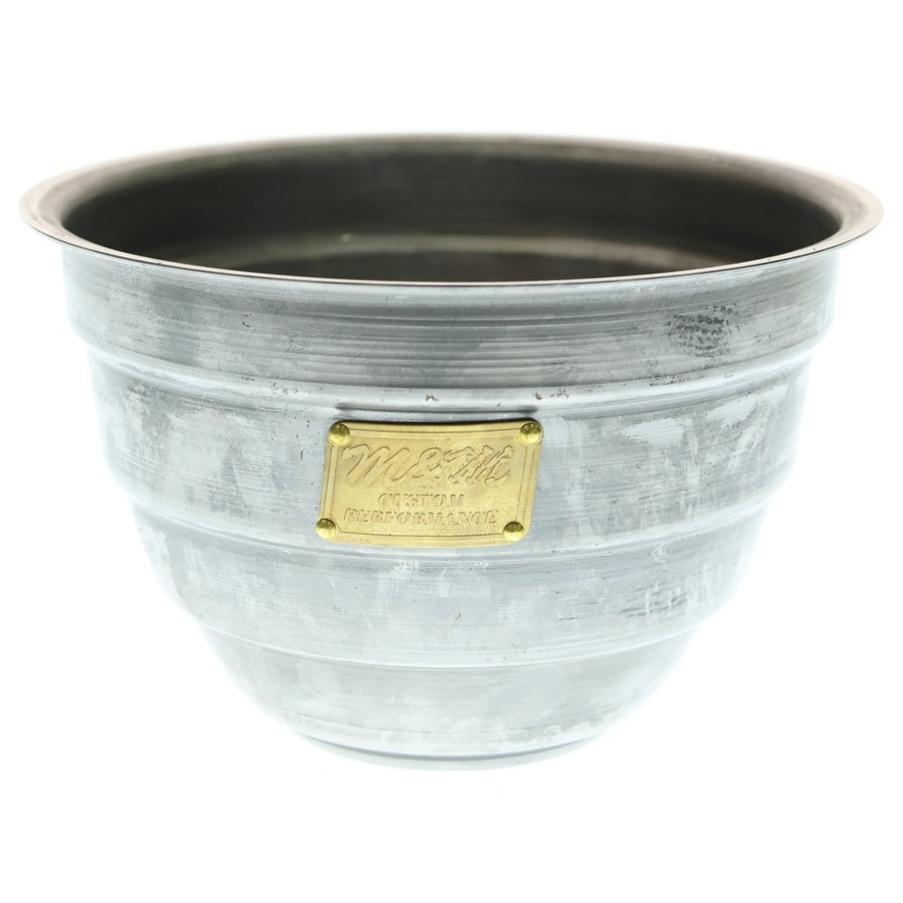 m&m(エムアンドエム) ×MASSES POT TYPE 4 - TERMIT STEEL / MEDIUM マシス ターミット 鉄鉢 ポット シルバー