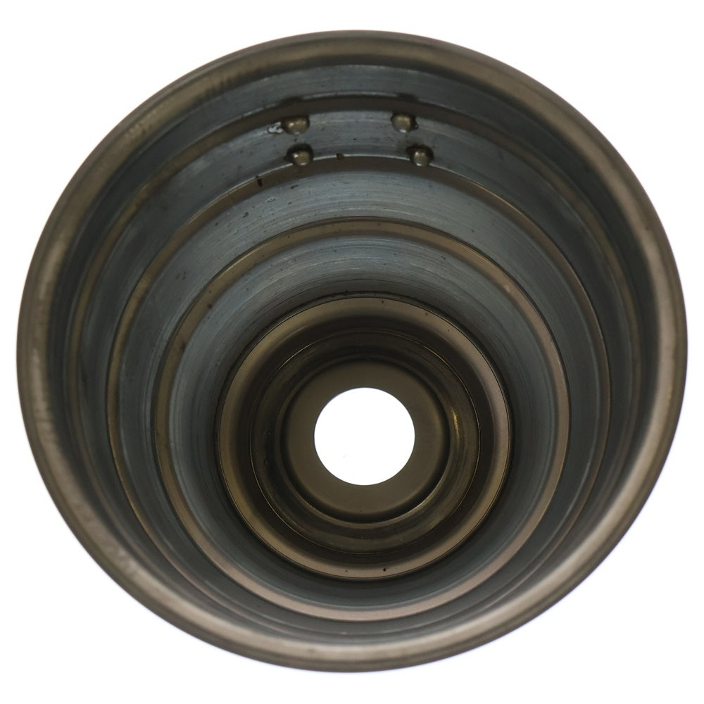 m&m(エムアンドエム) ×MASSES POT TYPE 4 - TERMIT STEEL / MEDIUM マシス ターミット 鉄鉢 ポット シルバー