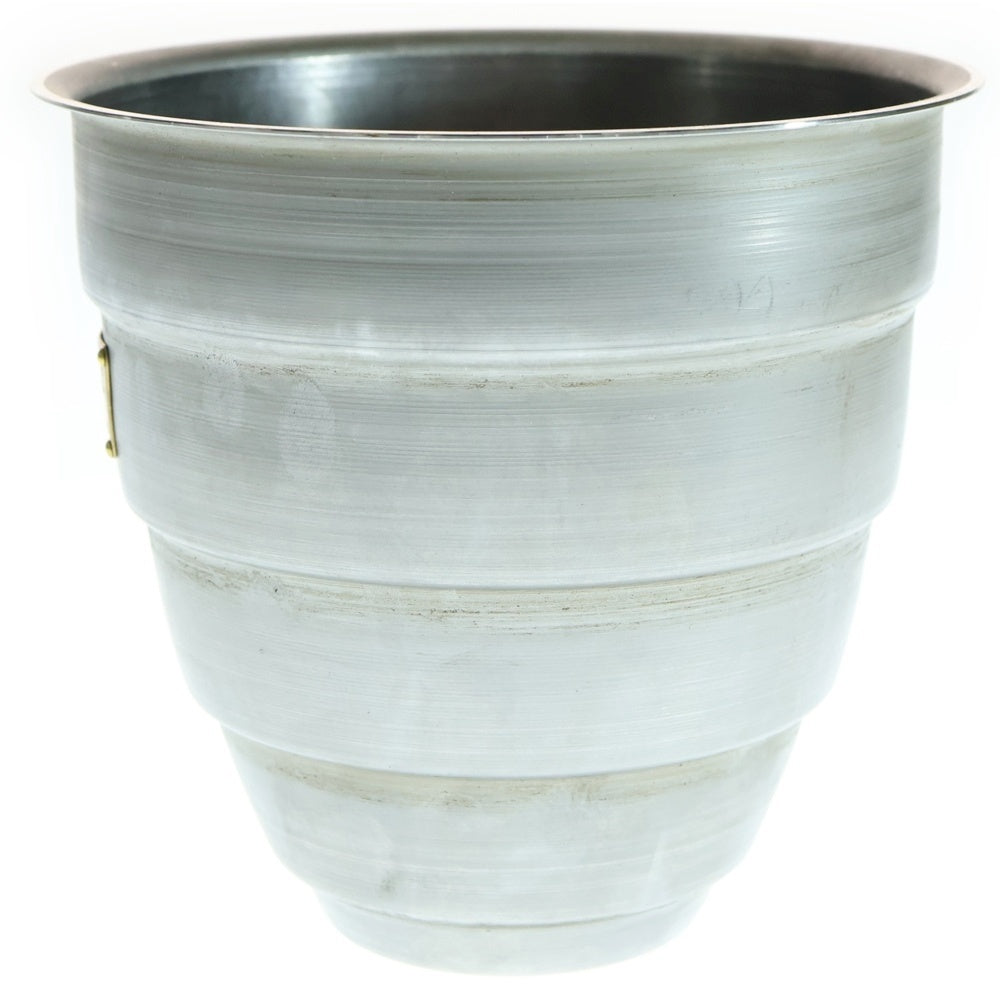 m&m(エムアンドエム) ×MASSES POT TYPE 1 - Chrysails STEEL / MEDIUM マシス クリサリス 鉄鉢 ポット シルバー