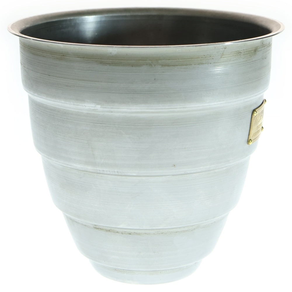 m&m(エムアンドエム) ×MASSES POT TYPE 1 - Chrysails STEEL / MEDIUM マシス クリサリス 鉄鉢 ポット シルバー