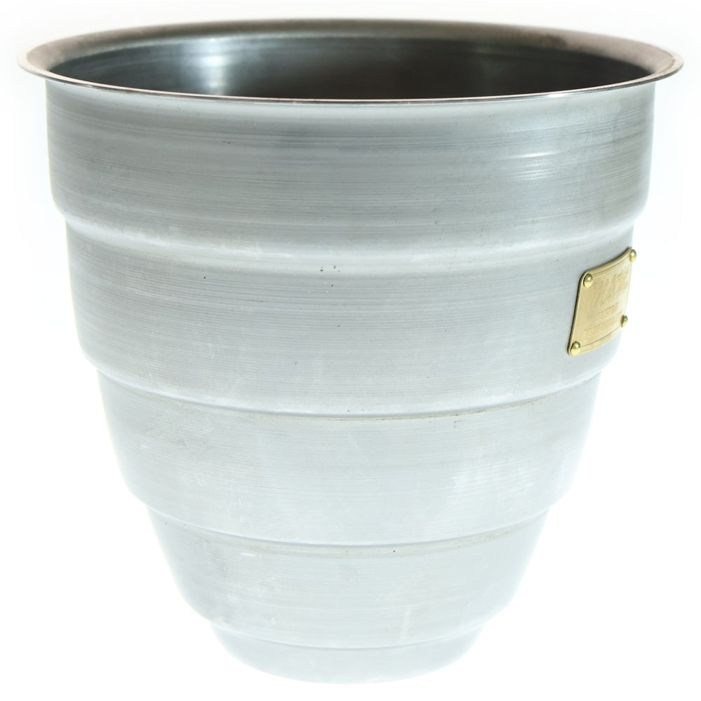 m&m(エムアンドエム) ×MASSES POT TYPE 1 - Chrysails STEEL / MEDIUM マシス クリサリス 鉄鉢 ポット シルバー