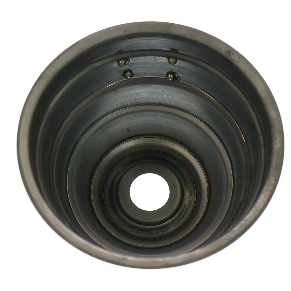 m&m(エムアンドエム) ×MASSES POT TYPE 4 - TERMIT STEEL / MEDIUM マシス ターミット 鉄鉢 ポット シルバー