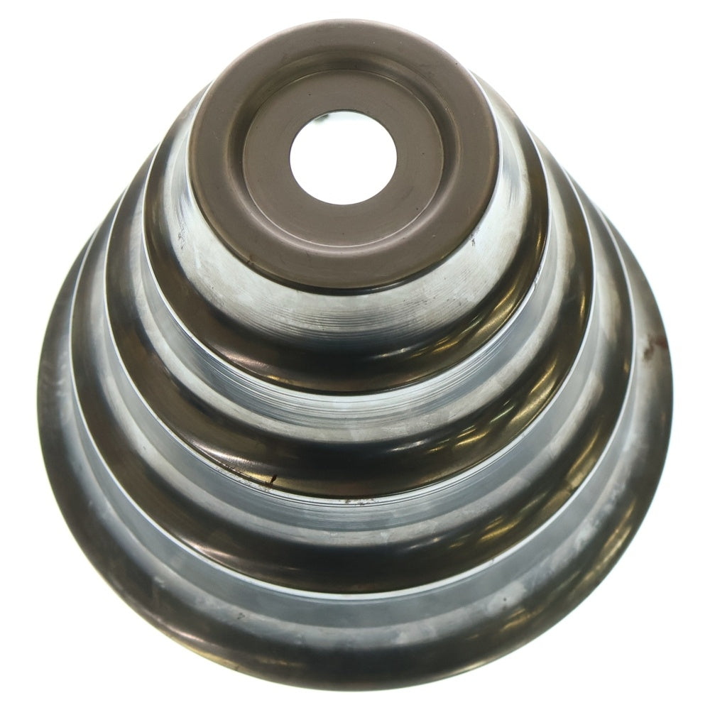 m&m(エムアンドエム) ×MASSES POT TYPE 8 - CLIFF STEEL / MEDIUM マシス クリフ 鉄鉢 ポット シルバー