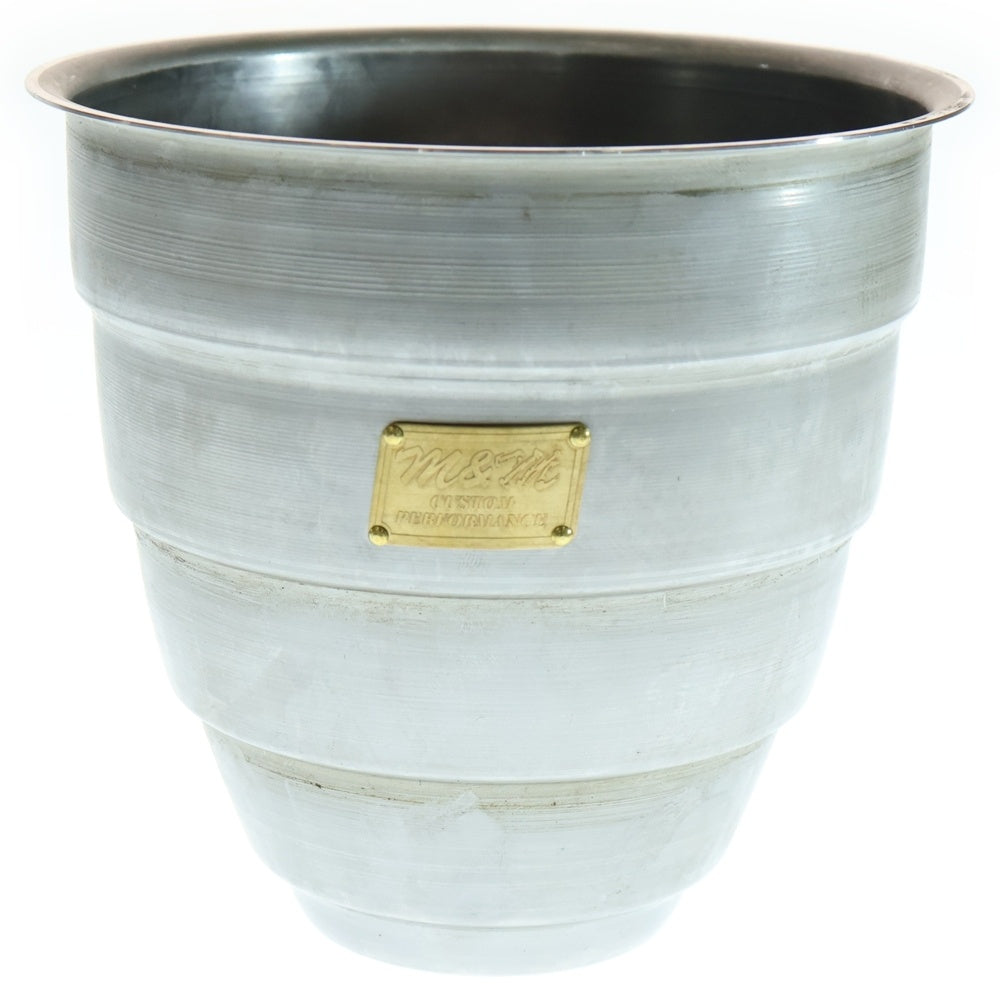 m&m(エムアンドエム) ×MASSES POT TYPE 1 - Chrysails STEEL / MEDIUM マシス クリサリス 鉄鉢 ポット シルバー