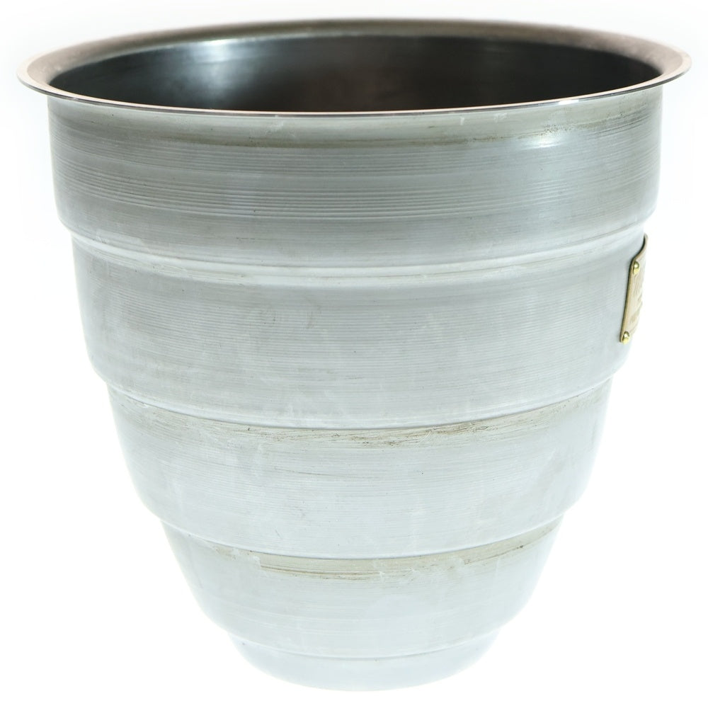 m&m(エムアンドエム) ×MASSES POT TYPE 1 - Chrysails STEEL / MEDIUM マシス クリサリス 鉄鉢 ポット シルバー