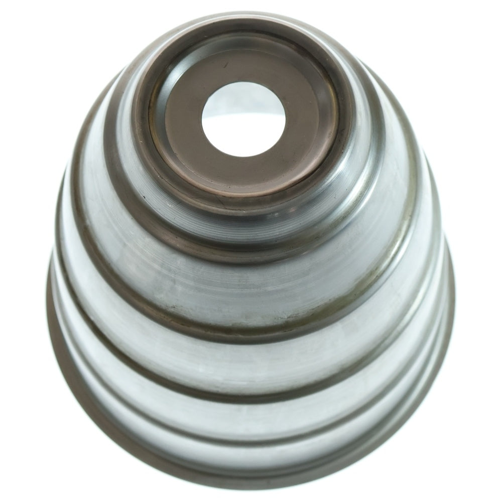 m&m(エムアンドエム) ×MASSES POT TYPE 1 - Chrysails STEEL / MEDIUM マシス クリサリス 鉄鉢 ポット シルバー