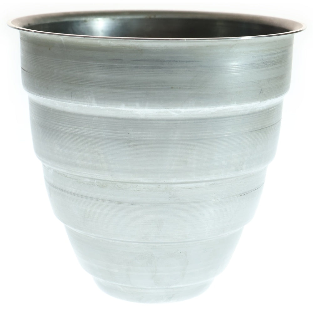 m&m(エムアンドエム) ×MASSES POT TYPE 1 - Chrysails STEEL / MEDIUM マシス クリサリス 鉄鉢 ポット シルバー