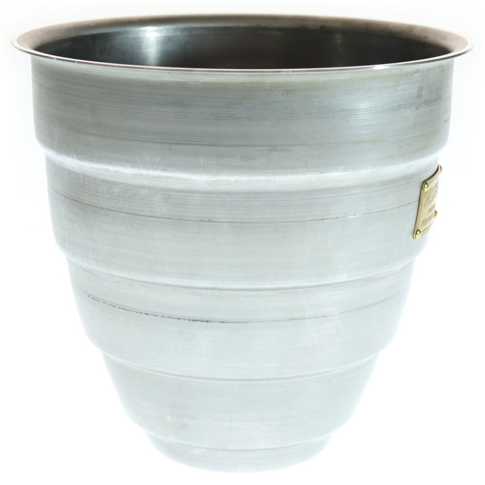 m&m(エムアンドエム) ×MASSES POT TYPE 1 - Chrysails STEEL / MEDIUM マシス クリサリス 鉄鉢 ポット シルバー