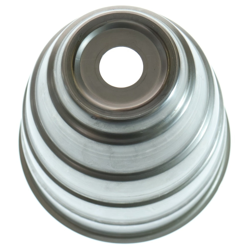 m&m(エムアンドエム) ×MASSES POT TYPE 1 - Chrysails STEEL / MEDIUM マシス クリサリス 鉄鉢 ポット シルバー