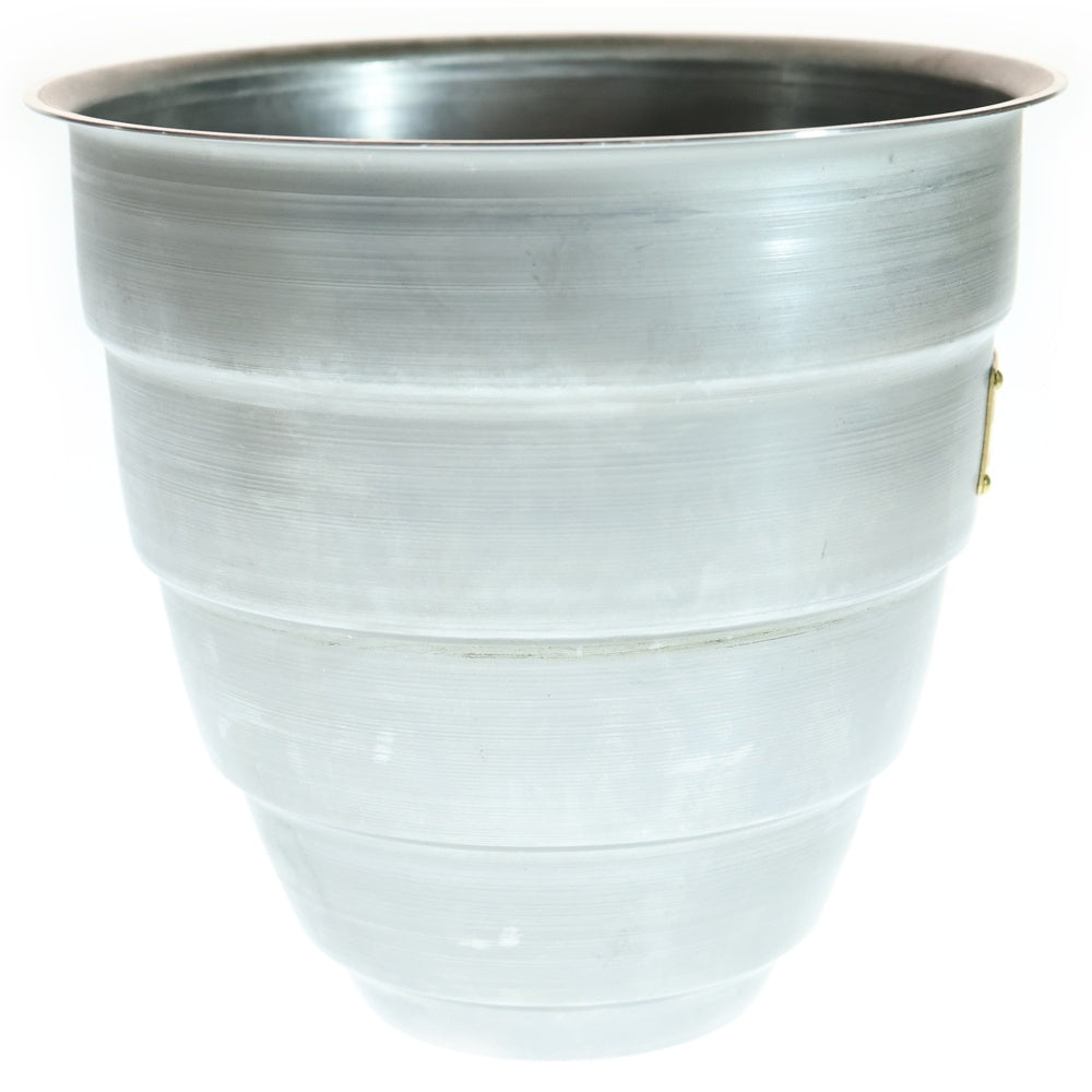 m&m(エムアンドエム) ×MASSES POT TYPE 1 - Chrysails STEEL / MEDIUM マシス クリサリス 鉄鉢 ポット シルバー