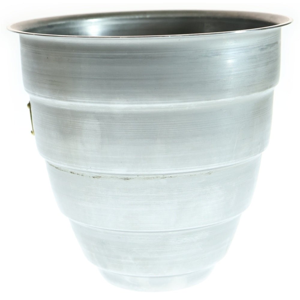 m&m(エムアンドエム) ×MASSES POT TYPE 1 - Chrysails STEEL / MEDIUM マシス クリサリス 鉄鉢 ポット シルバー