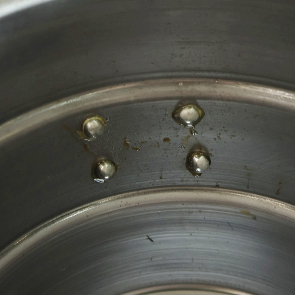 m&m(エムアンドエム) ×MASSES POT TYPE 1 - Chrysails STEEL / MEDIUM マシス クリサリス 鉄鉢 ポット シルバー