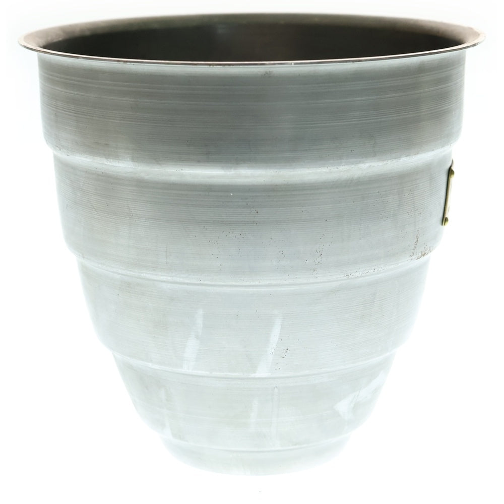 m&m(エムアンドエム) ×MASSES POT TYPE 1 - Chrysails STEEL / MEDIUM マシス クリサリス 鉄鉢 ポット シルバー