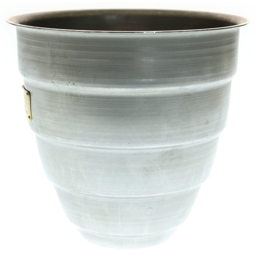 m&m(エムアンドエム) ×MASSES POT TYPE 1 - Chrysails STEEL / MEDIUM マシス クリサリス 鉄鉢 ポット シルバー