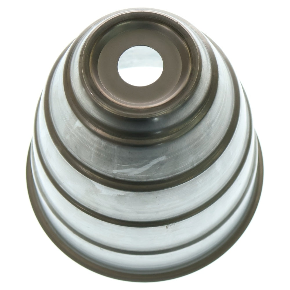 m&m(エムアンドエム) ×MASSES POT TYPE 1 - Chrysails STEEL / MEDIUM マシス クリサリス 鉄鉢 ポット シルバー