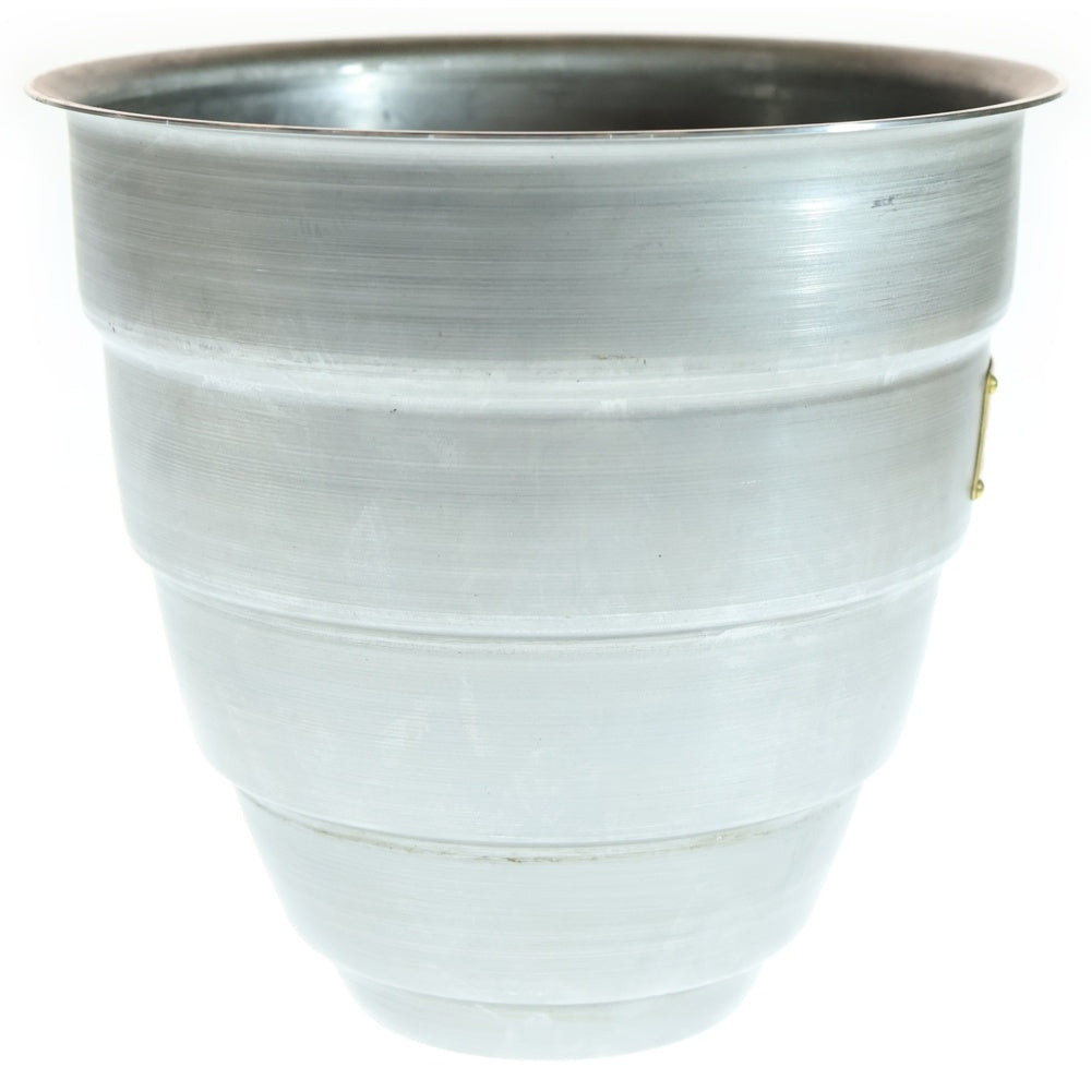 m&m(エムアンドエム) ×MASSES POT TYPE 1 - Chrysails STEEL / MEDIUM マシス クリサリス 鉄鉢 ポット シルバー