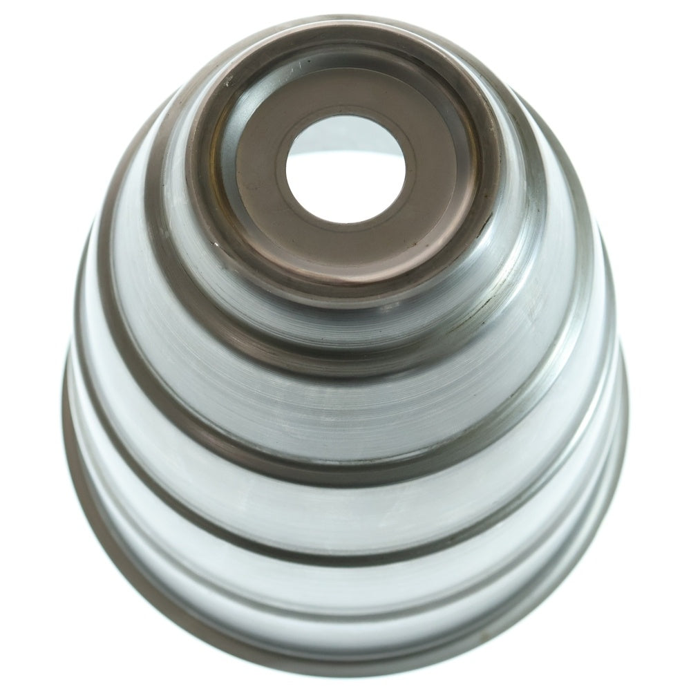 m&m(エムアンドエム) ×MASSES POT TYPE 1 - Chrysails STEEL / MEDIUM マシス クリサリス 鉄鉢 ポット シルバー