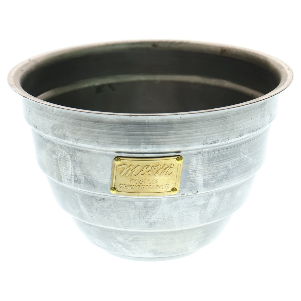 m&m(エムアンドエム) ×MASSES POT TYPE 4 - TERMIT STEEL / MEDIUM マシス ターミット 鉄鉢 ポット シルバー