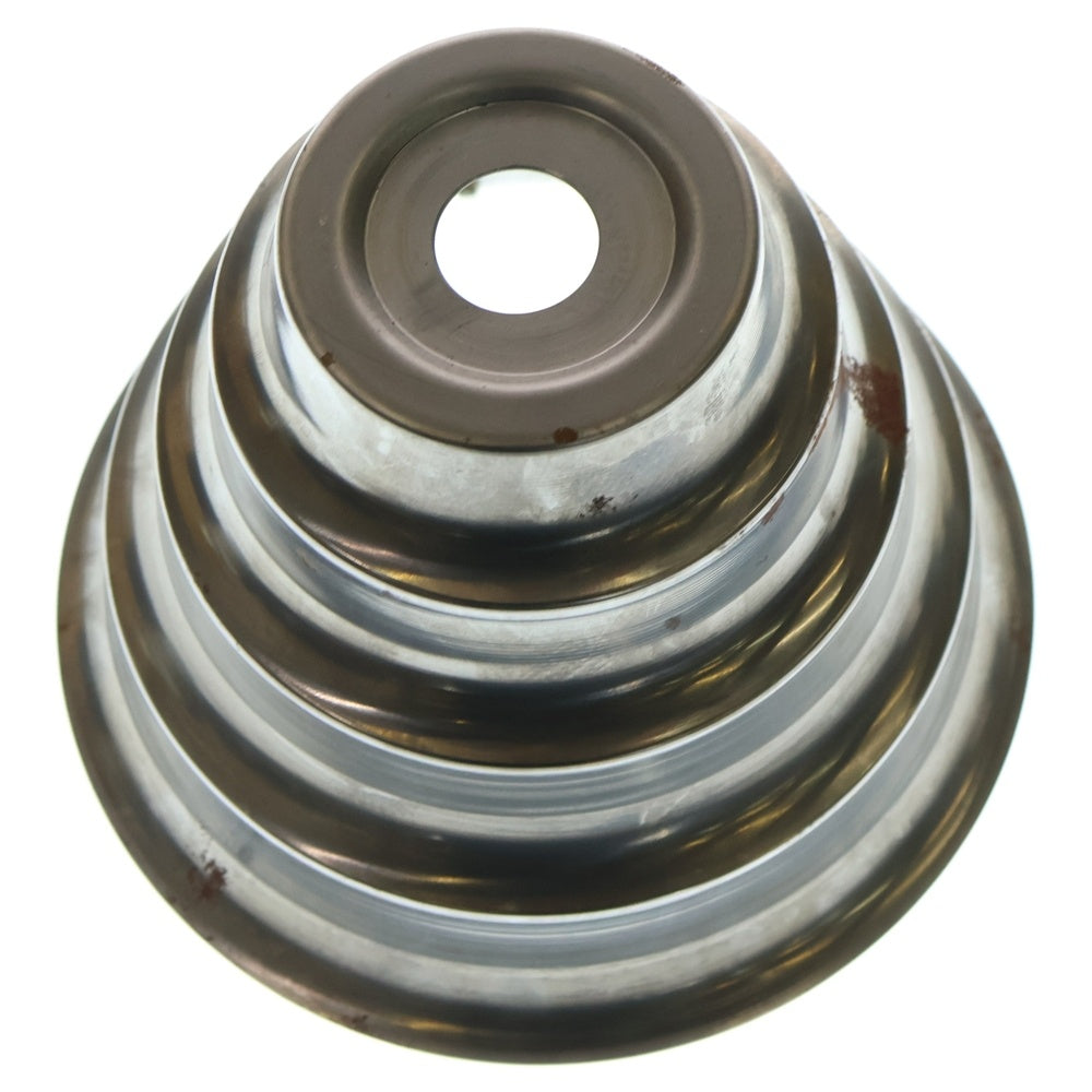 m&m(エムアンドエム) ×MASSES POT TYPE 8 - CLIFF STEEL / MEDIUM マシス クリフ 鉄鉢 ポット シルバー