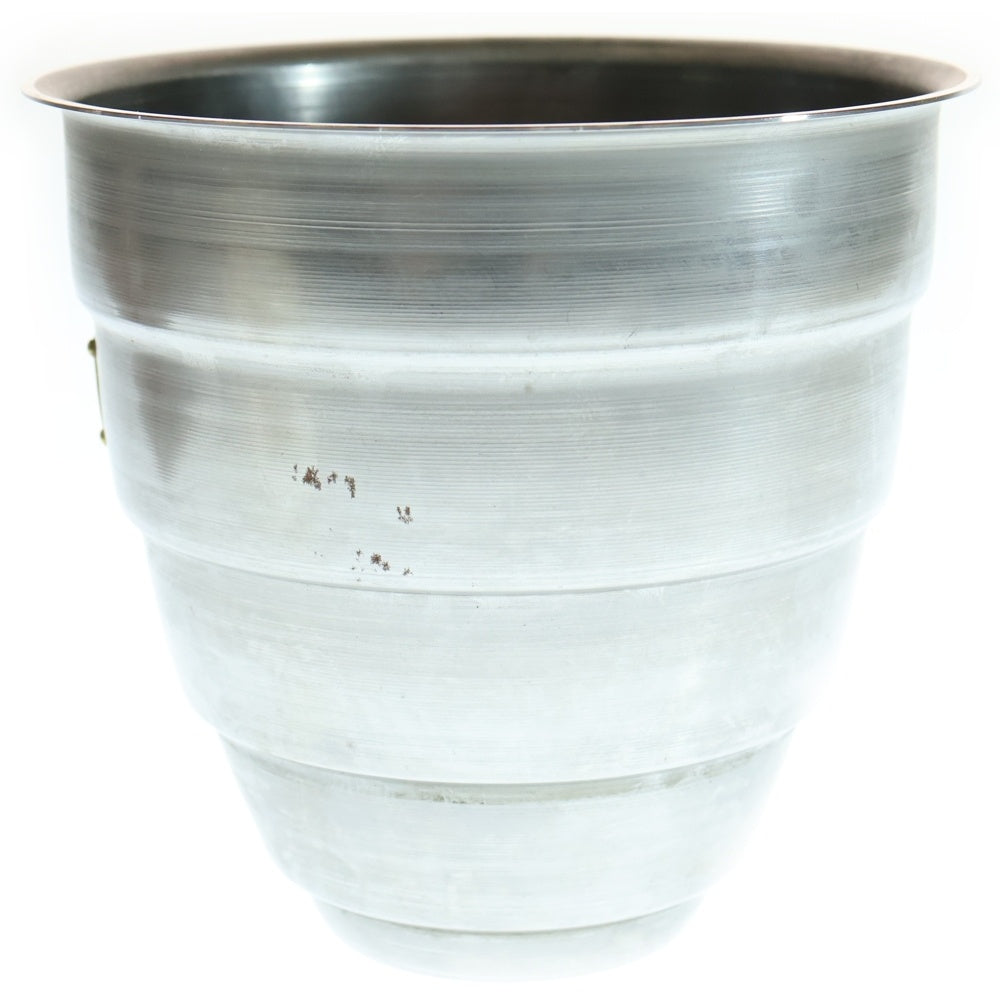 m&m(エムアンドエム) ×MASSES POT TYPE 1 - Chrysails STEEL / MEDIUM マシス クリサリス 鉄鉢 ポット シルバー