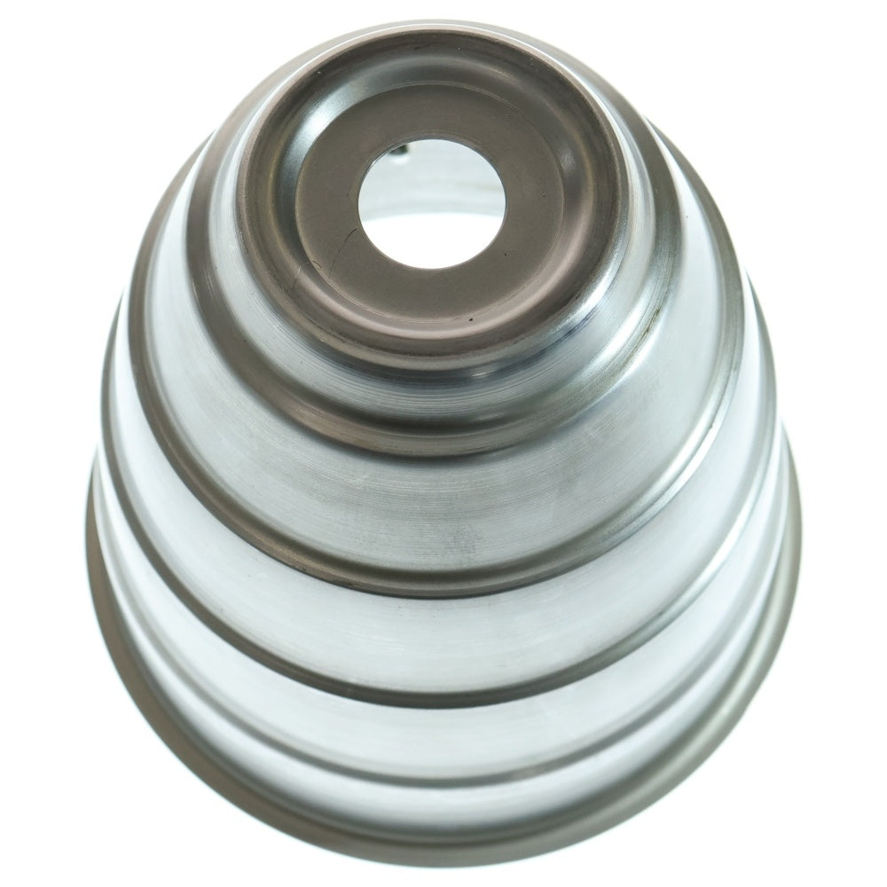 m&m(エムアンドエム) ×MASSES POT TYPE 1 - Chrysails STEEL / MEDIUM マシス クリサリス 鉄鉢 ポット シルバー