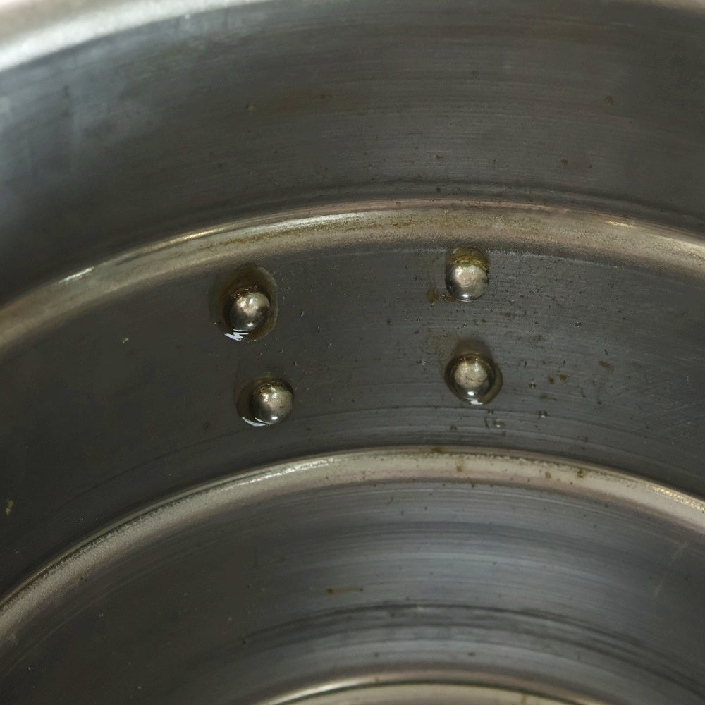 m&m(エムアンドエム) ×MASSES POT TYPE 1 - Chrysails STEEL / MEDIUM マシス クリサリス 鉄鉢 ポット シルバー