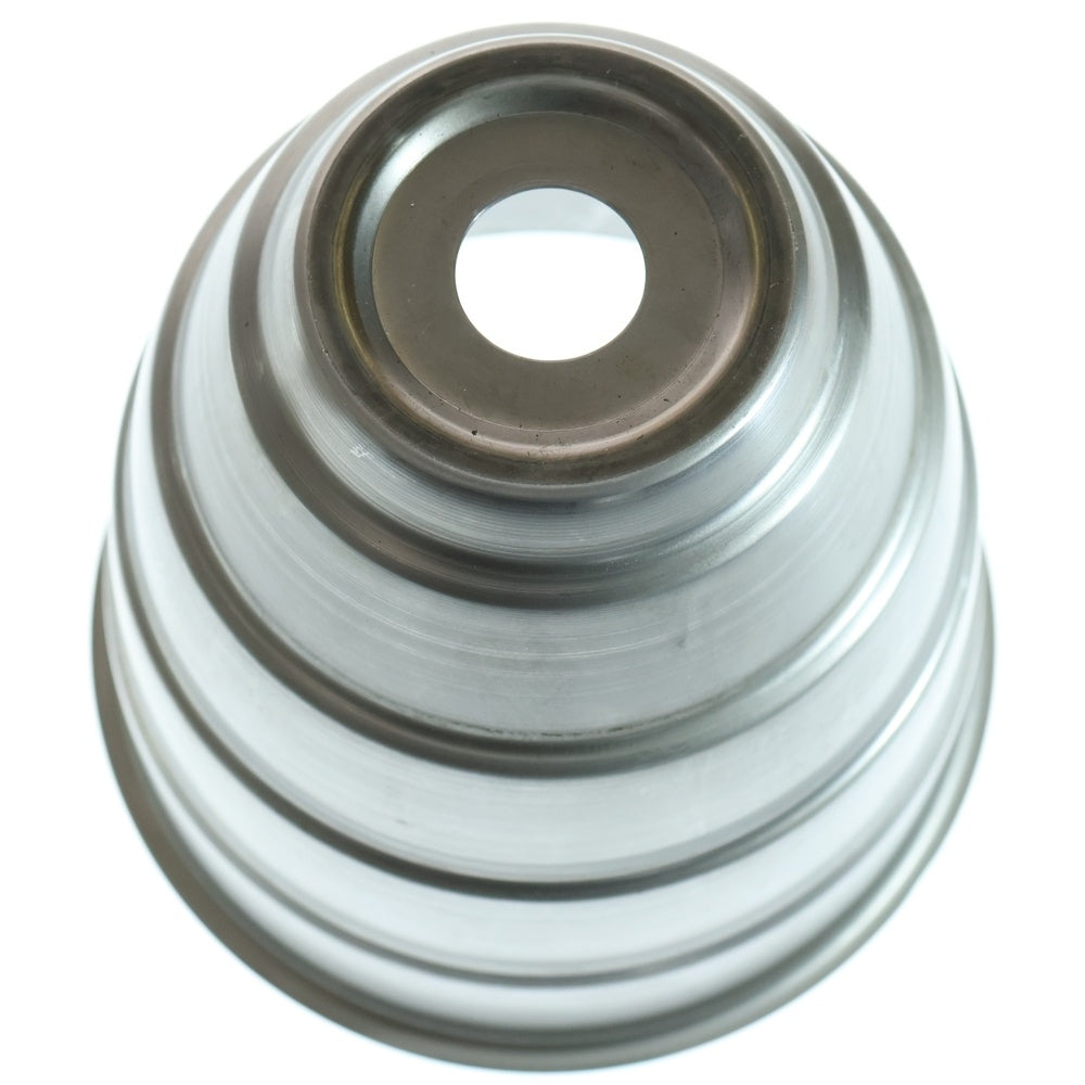 m&m(エムアンドエム) ×MASSES POT TYPE 1 - Chrysails STEEL / MEDIUM マシス クリサリス 鉄鉢 ポット シルバー