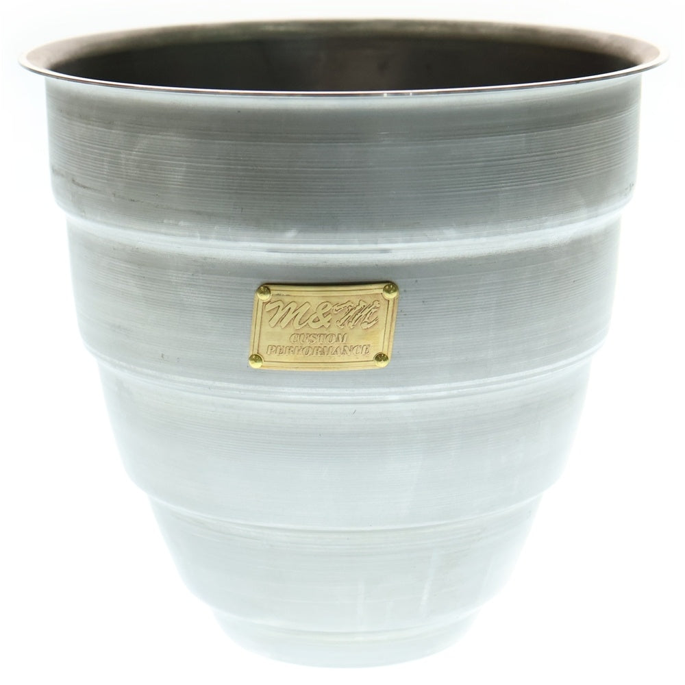 m&m(エムアンドエム) ×MASSES POT TYPE 1 - Chrysails STEEL / MEDIUM マシス クリサリス 鉄鉢 ポット シルバー