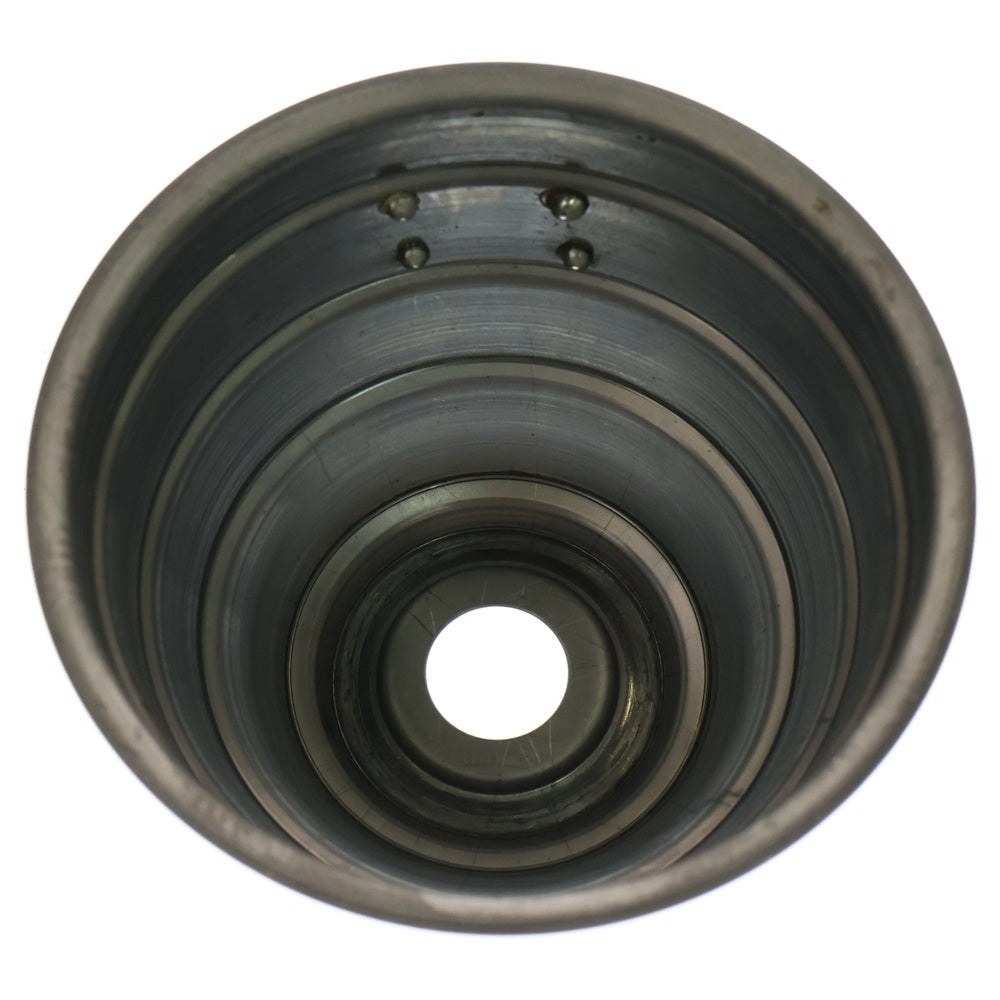 m&m(エムアンドエム) ×MASSES POT TYPE 4 - TERMIT STEEL / MEDIUM マシス ターミット 鉄鉢 ポット シルバー