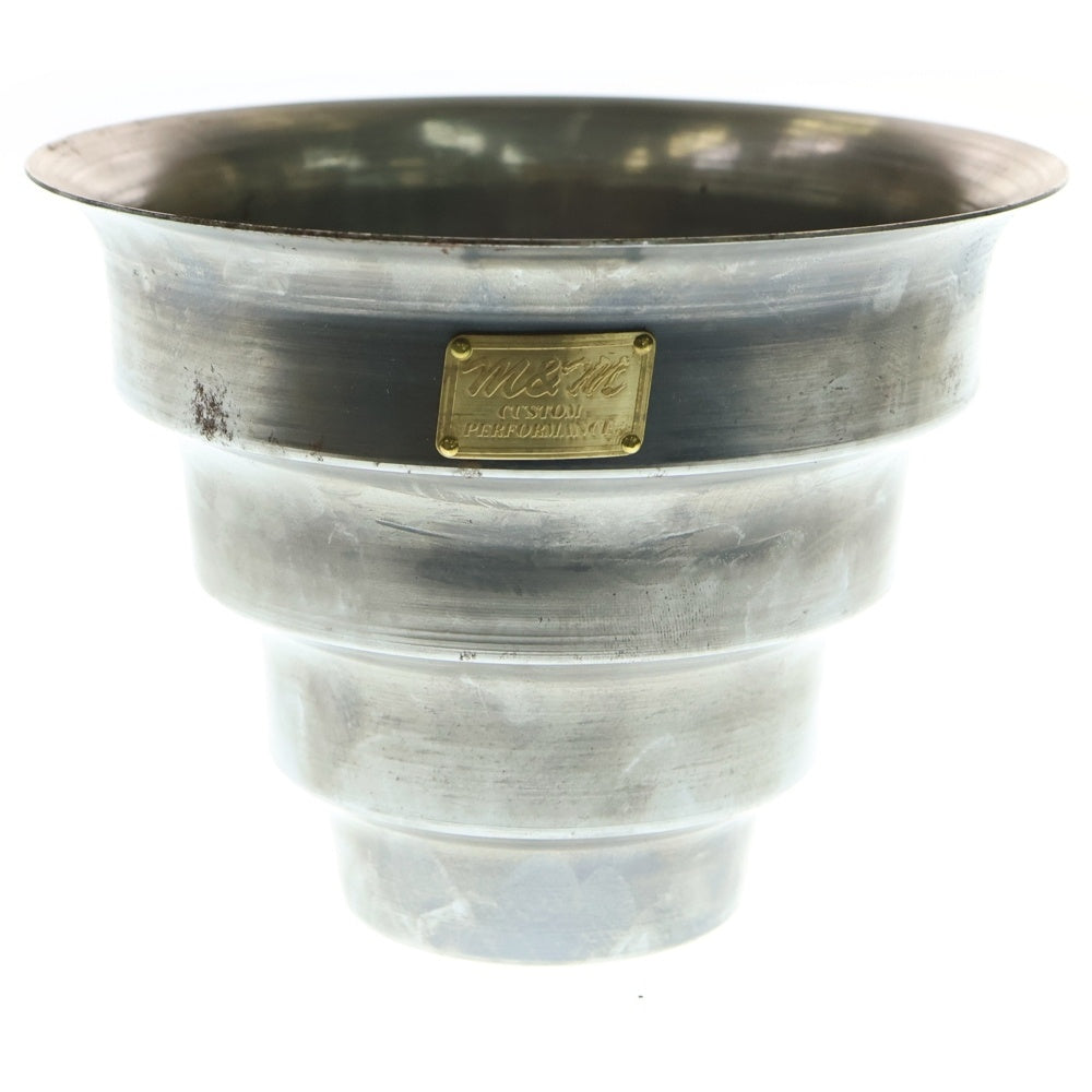 m&m(エムアンドエム) ×MASSES POT TYPE 8 - CLIFF STEEL / MEDIUM マシス クリフ 鉄鉢 ポット シルバー