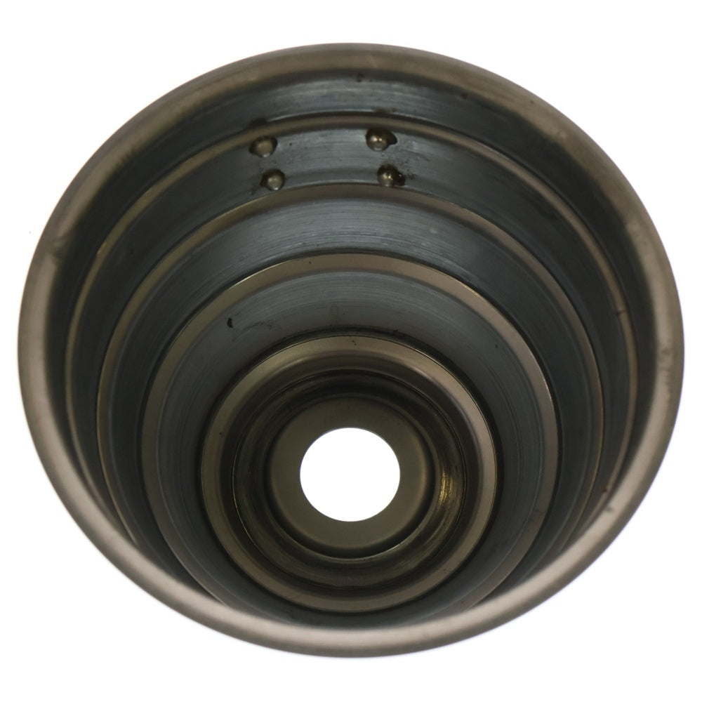 m&m(エムアンドエム) ×MASSES POT TYPE 4 - TERMIT STEEL / MEDIUM マシス ターミット 鉄鉢 ポット シルバー