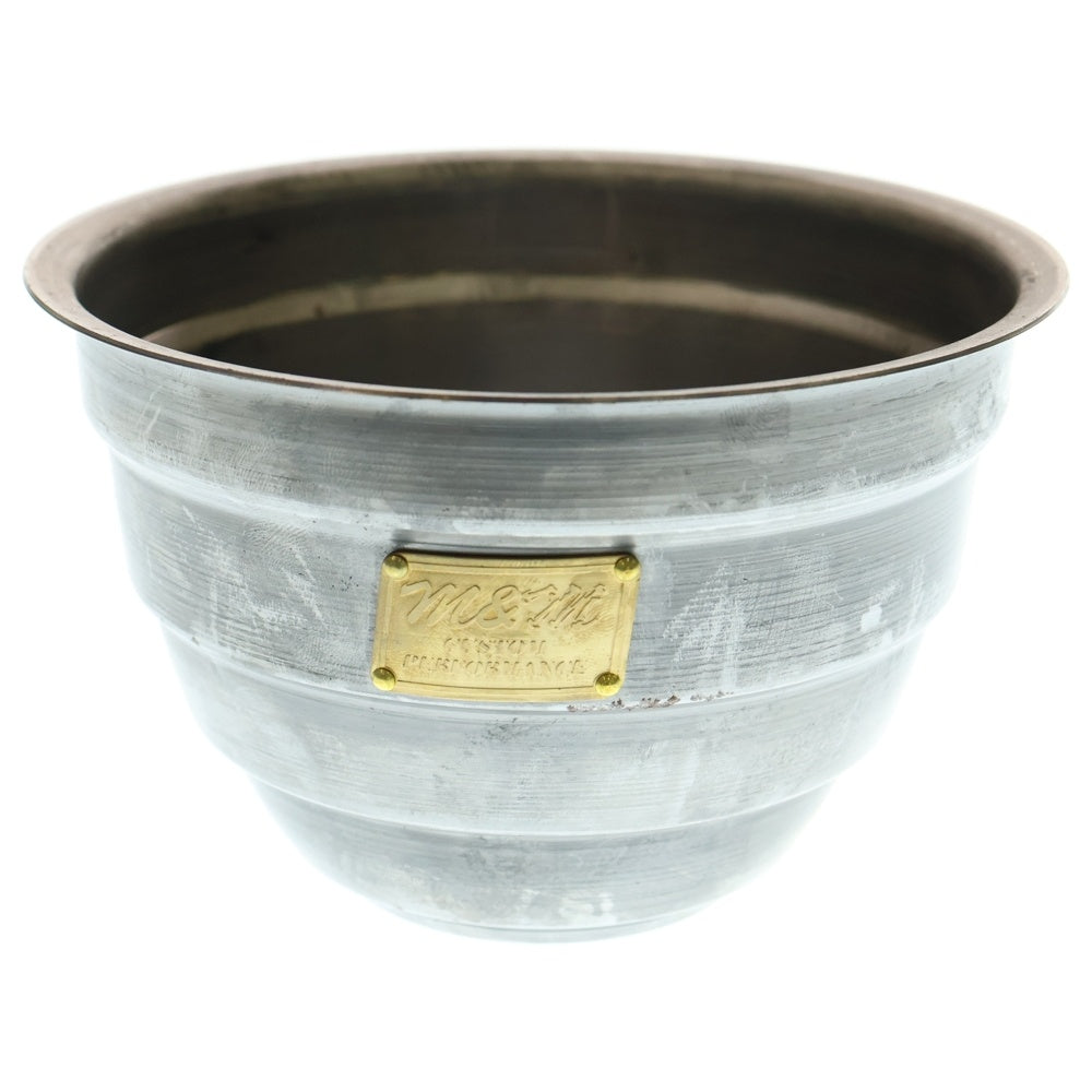 m&m(エムアンドエム) ×MASSES POT TYPE 4 - TERMIT STEEL / MEDIUM マシス ターミット 鉄鉢 ポット シルバー