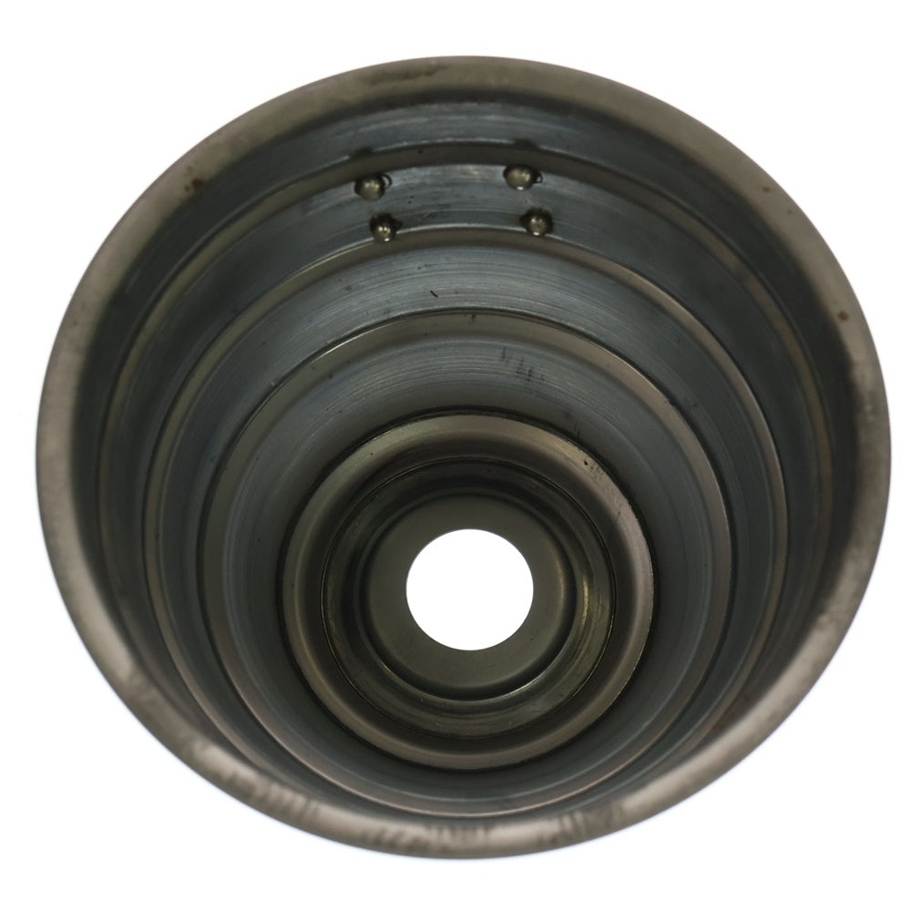 m&m(エムアンドエム) ×MASSES POT TYPE 4 - TERMIT STEEL / MEDIUM マシス ターミット 鉄鉢 ポット シルバー