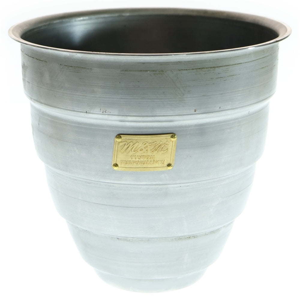 m&m(エムアンドエム) ×MASSES POT TYPE 1 - Chrysails STEEL / MEDIUM マシス クリサリス 鉄鉢 ポット シルバー