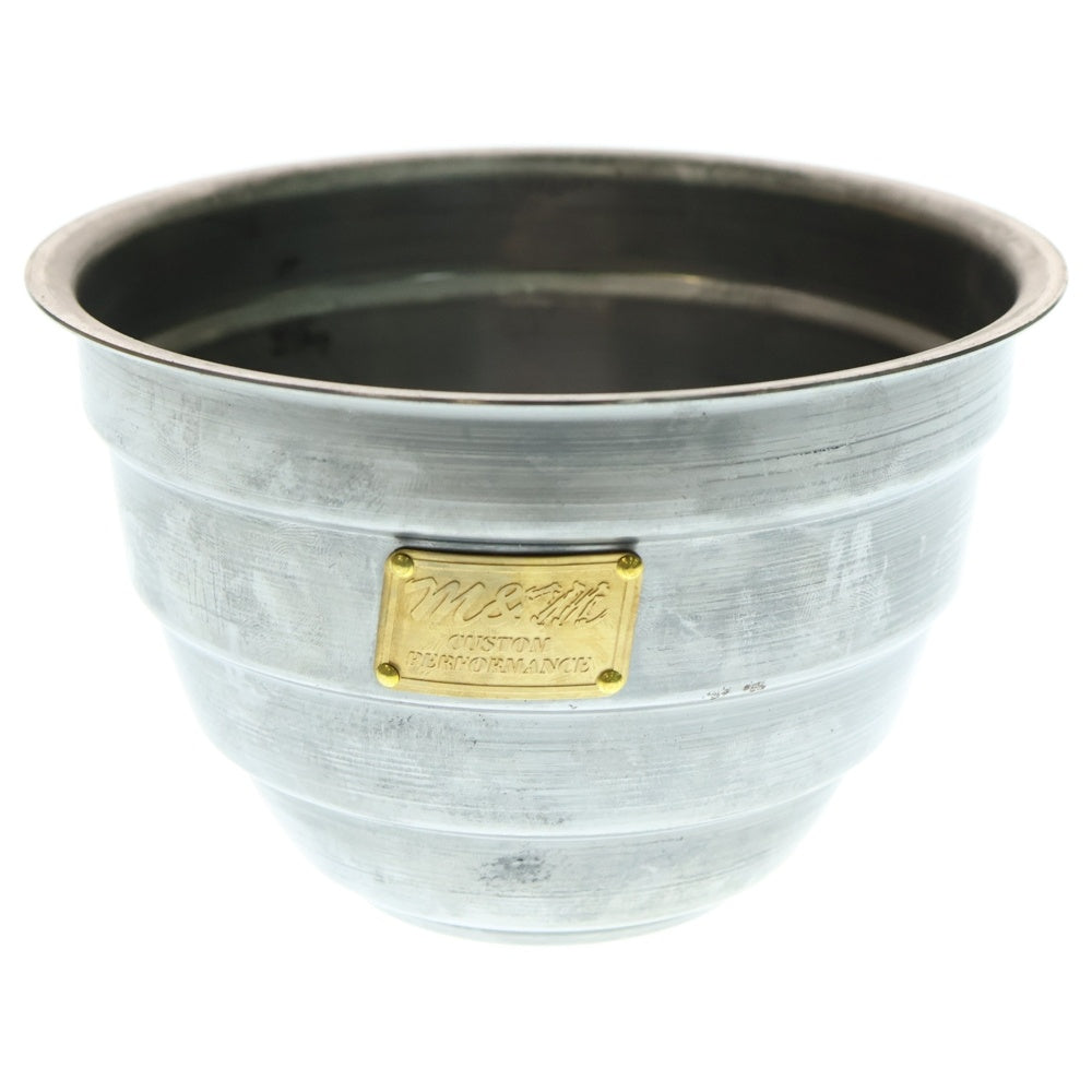 m&m(エムアンドエム) ×MASSES POT TYPE 4 - TERMIT STEEL / MEDIUM マシス ターミット 鉄鉢 ポット シルバー