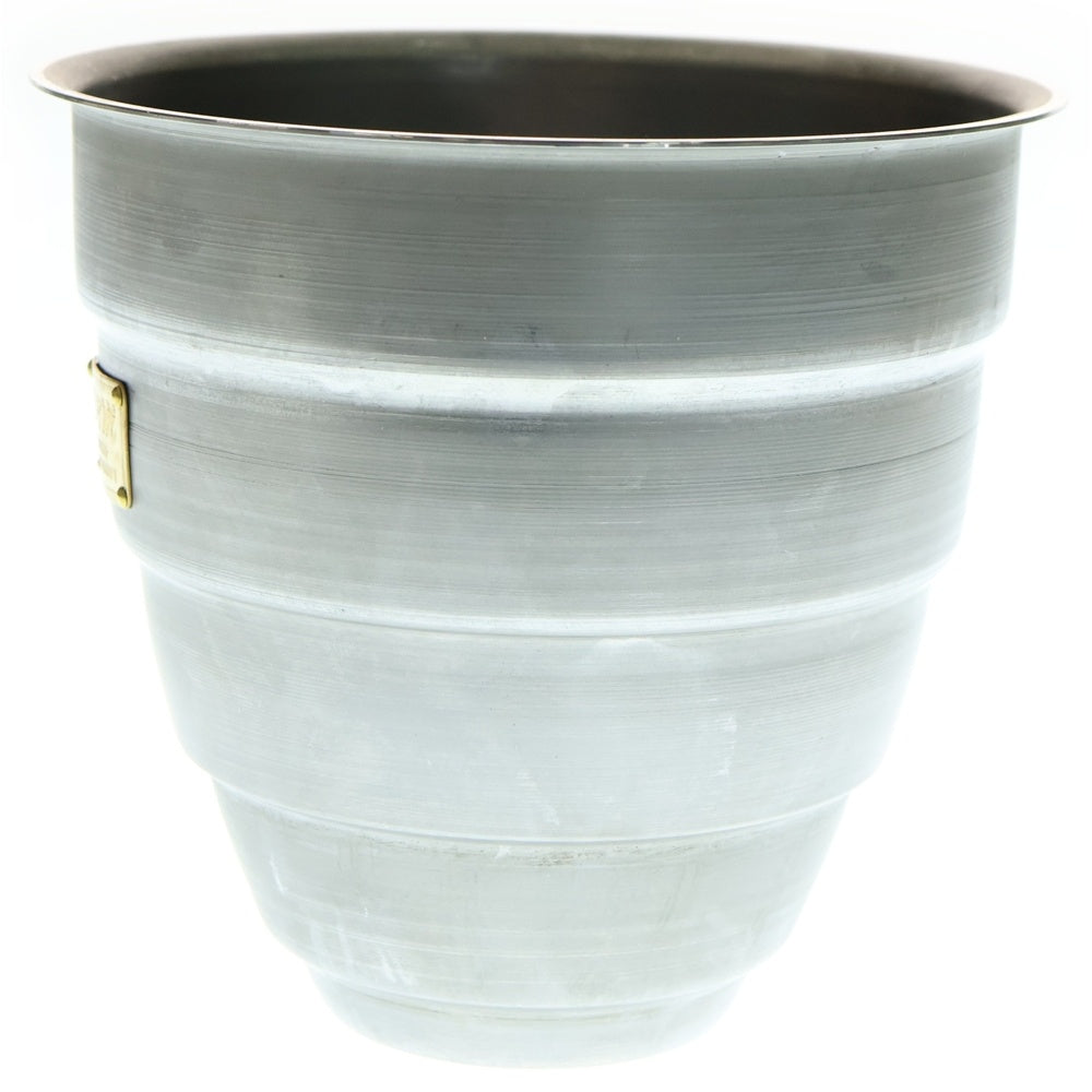 m&m(エムアンドエム) ×MASSES POT TYPE 1 - Chrysails STEEL / MEDIUM マシス クリサリス 鉄鉢 ポット シルバー