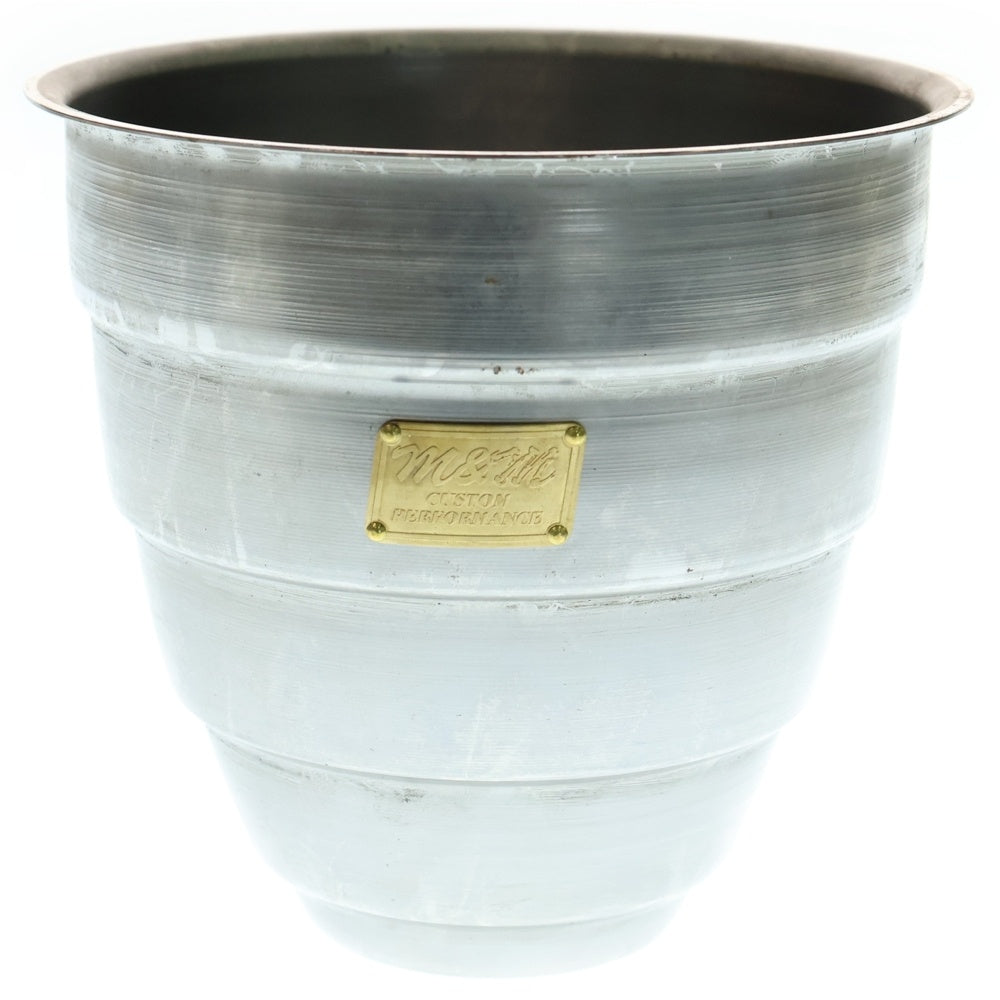 m&m(エムアンドエム) ×MASSES POT TYPE 1 - Chrysails STEEL / MEDIUM マシス クリサリス 鉄鉢 ポット シルバー