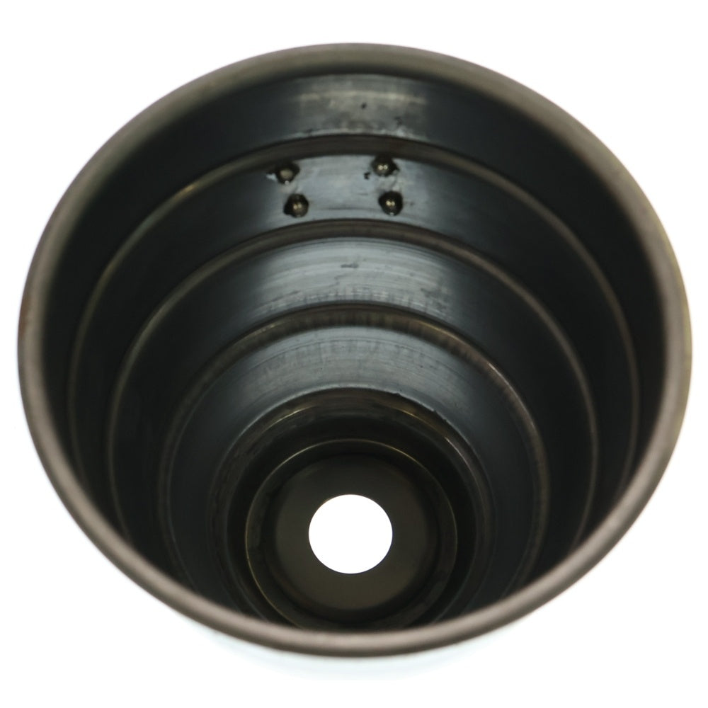 m&m(エムアンドエム) ×MASSES POT TYPE 1 - Chrysails STEEL / MEDIUM マシス クリサリス 鉄鉢 ポット シルバー