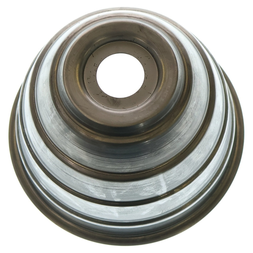 m&m(エムアンドエム) ×MASSES POT TYPE 4 - TERMIT STEEL / MEDIUM マシス ターミット 鉄鉢 ポット シルバー