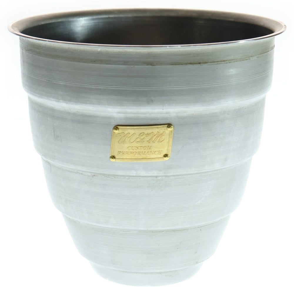 m&m(エムアンドエム) ×MASSES POT TYPE 1 - Chrysails STEEL / MEDIUM マシス クリサリス 鉄鉢 ポット シルバー