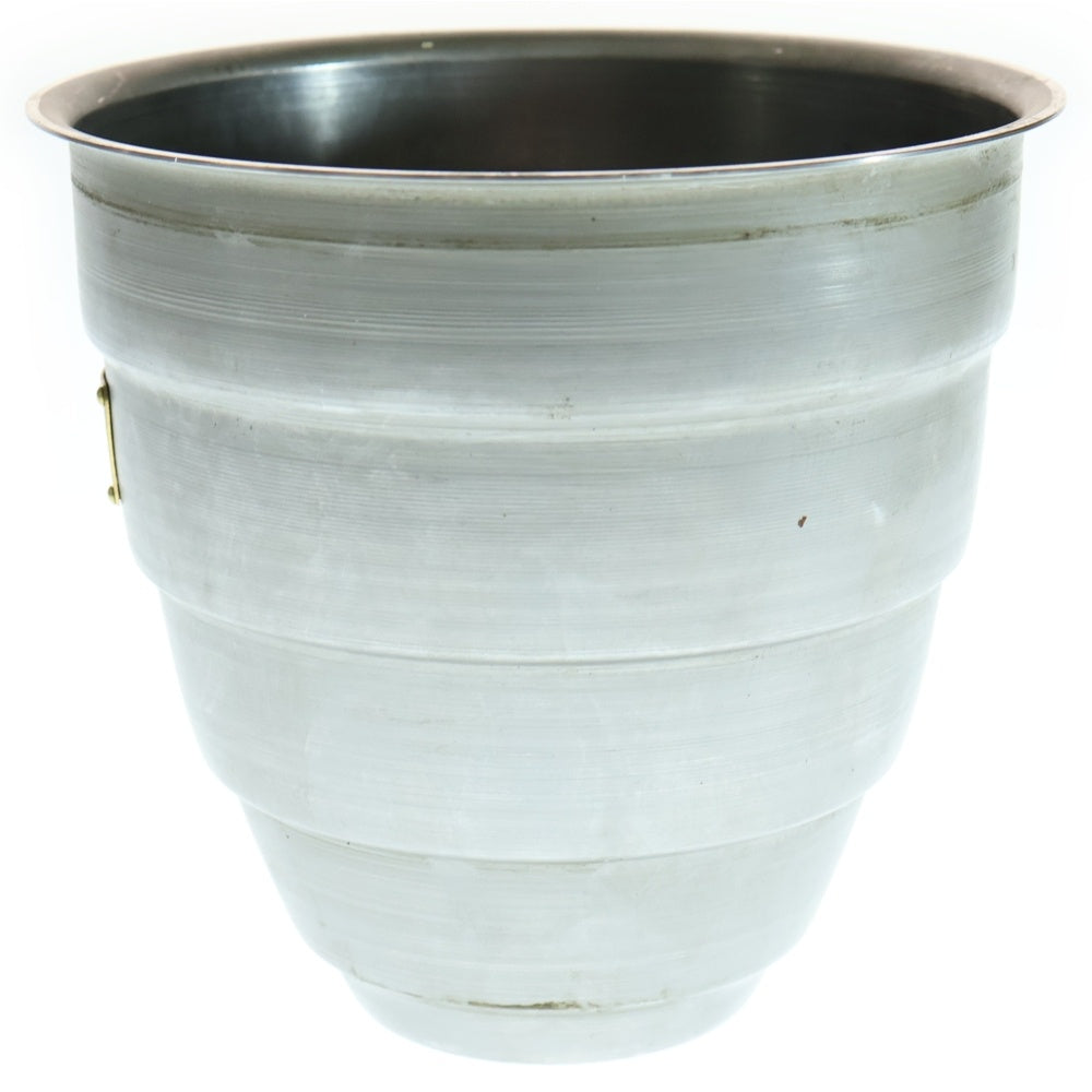 m&m(エムアンドエム) ×MASSES POT TYPE 1 - Chrysails STEEL / MEDIUM マシス クリサリス 鉄鉢 ポット シルバー
