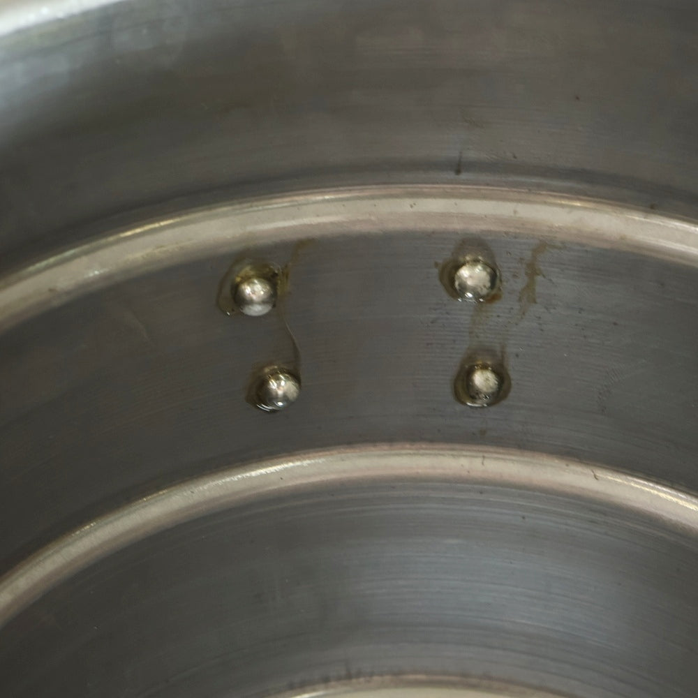 m&m(エムアンドエム) ×MASSES POT TYPE 1 - Chrysails STEEL / MEDIUM マシス クリサリス 鉄鉢 ポット シルバー