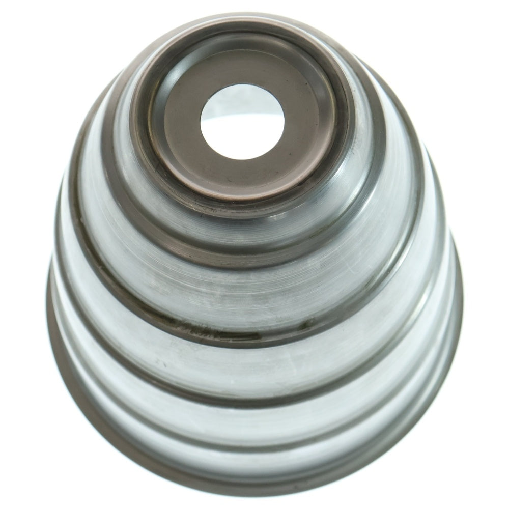 m&m(エムアンドエム) ×MASSES POT TYPE 1 - Chrysails STEEL / MEDIUM マシス クリサリス 鉄鉢 ポット シルバー