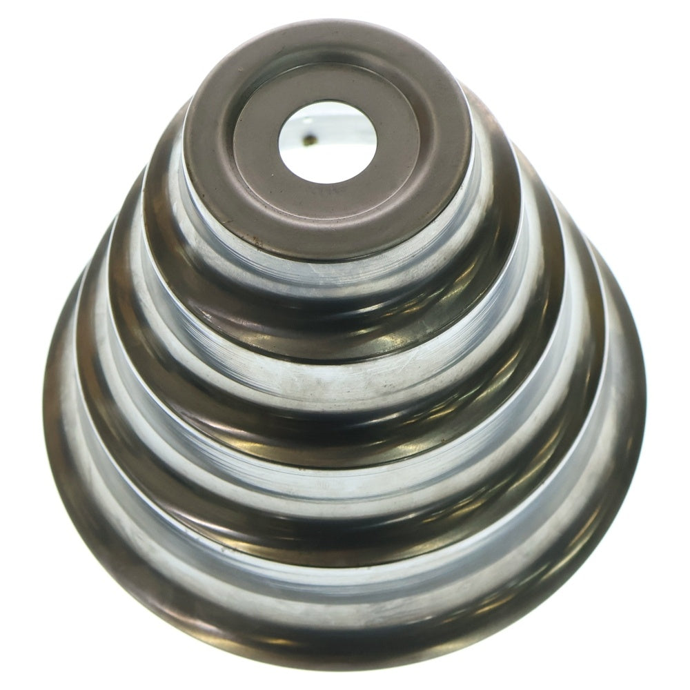 m&m(エムアンドエム) ×MASSES POT TYPE 8 - CLIFF STEEL / MEDIUM マシス クリフ 鉄鉢 ポット シルバー