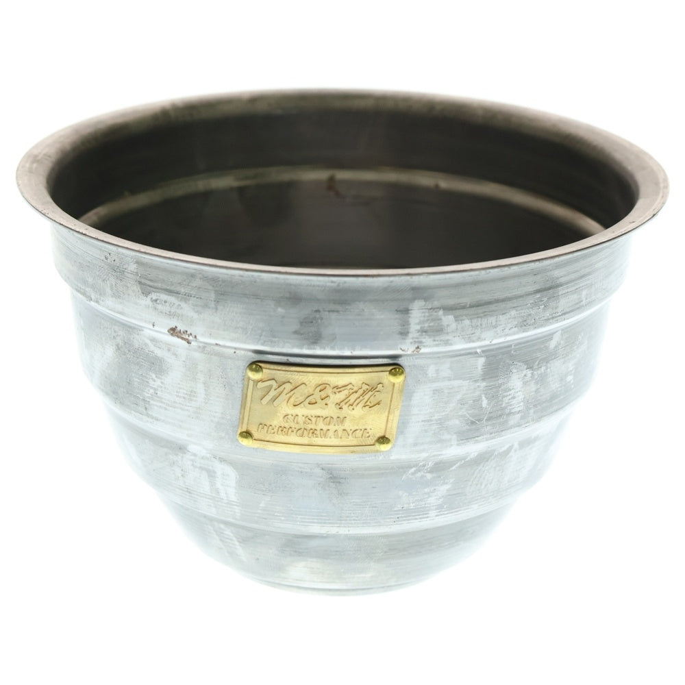 m&m(エムアンドエム) ×MASSES POT TYPE 4 - TERMIT STEEL / MEDIUM マシス ターミット 鉄鉢 ポット シルバー