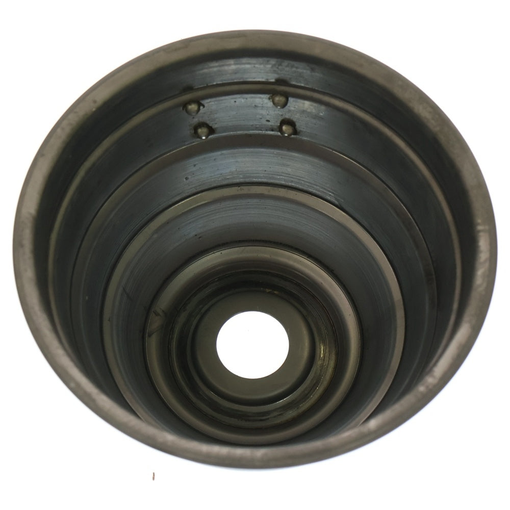 m&m(エムアンドエム) ×MASSES POT TYPE 4 - TERMIT STEEL / MEDIUM マシス ターミット 鉄鉢 ポット シルバー