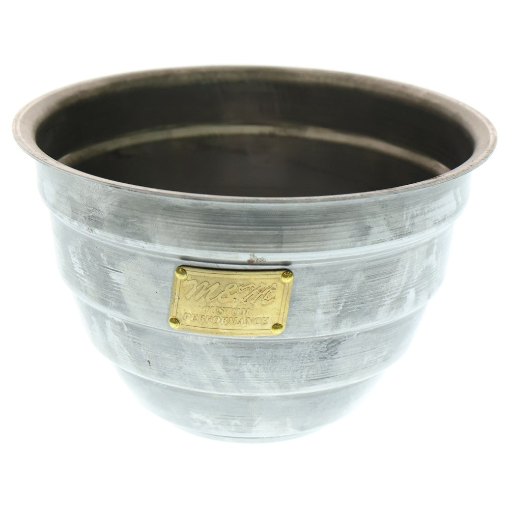 m&m(エムアンドエム) ×MASSES POT TYPE 4 - TERMIT STEEL / MEDIUM マシス ターミット 鉄鉢 ポット シルバー