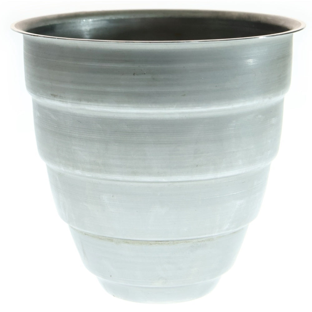 m&m(エムアンドエム) ×MASSES POT TYPE 1 - Chrysails STEEL / MEDIUM マシス クリサリス 鉄鉢 ポット シルバー