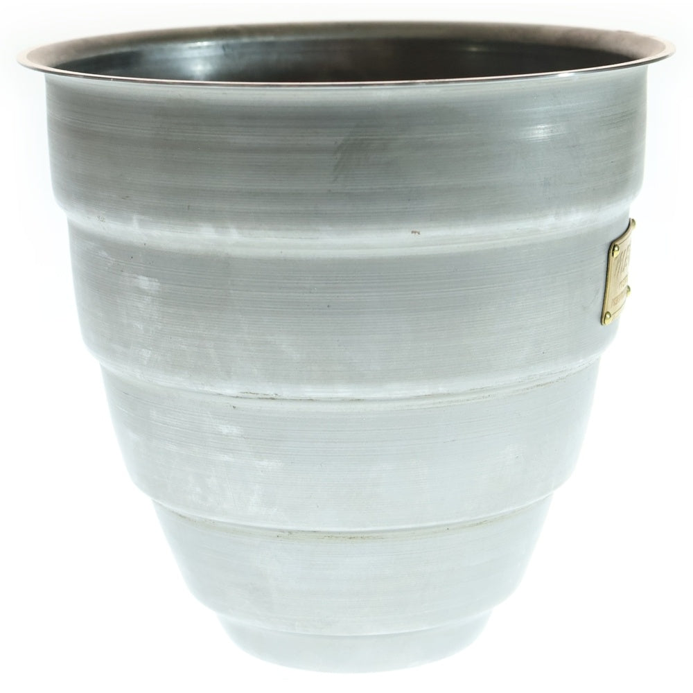 m&m(エムアンドエム) ×MASSES POT TYPE 1 - Chrysails STEEL / MEDIUM マシス クリサリス 鉄鉢 ポット シルバー